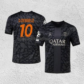 Camiseta Paris Saint-Germain Jugador O.Dembele Tercera 2023-24