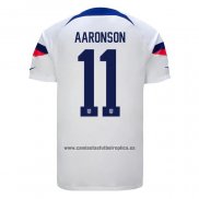 Camiseta Estados Unidos Jugador Aaronson Primera 2022