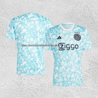 Camiseta Pre Partido del Ajax 2023 Azul