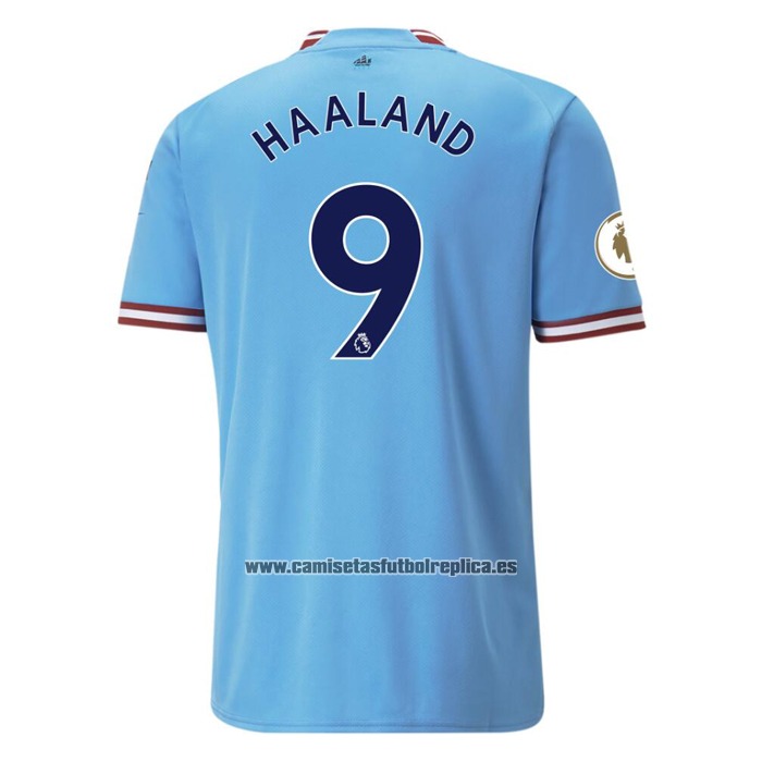 Camiseta Manchester City Jugador Haaland Primera 2022-23